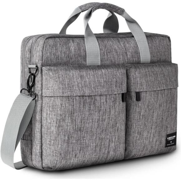 17-17.3 inch Laptop Bag, Laptop Messenger Bag with Shoulder Strap, Business